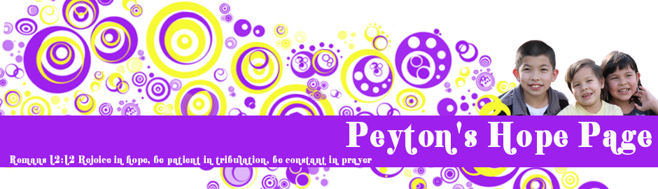 Hope4Peyton header image